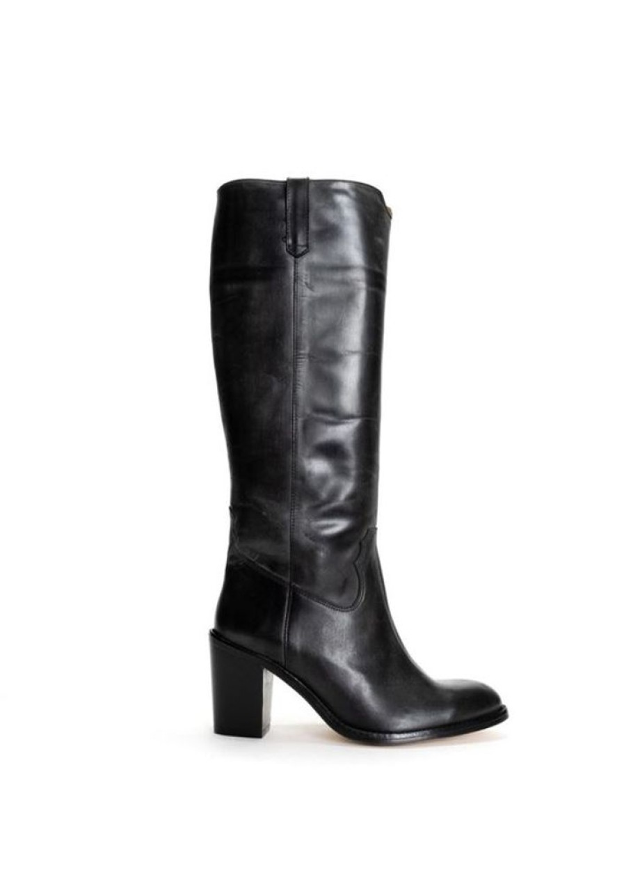 Sko/Sandaler/Stovler DICO Copenhagen | Dico Copenhagen Stovler Janie Escovado Black