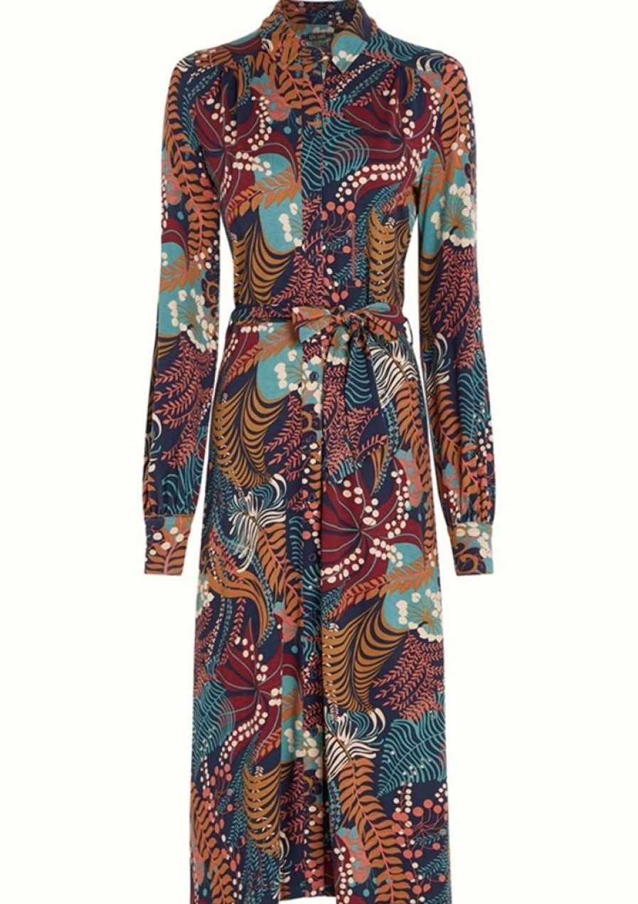 Kjoler King Louie | King Louie Kjole Maisie Dress Nightingale Blue