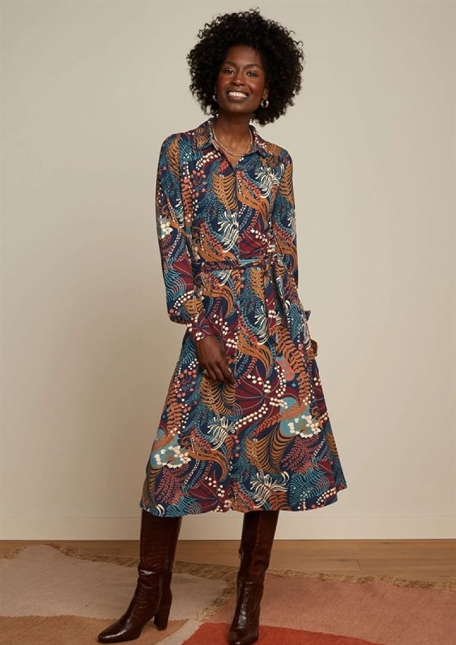 Kjoler King Louie | King Louie Kjole Maisie Dress Nightingale Blue