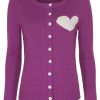 Cardigans & Strik Margot | Margot Cardigan Moloko Purplelove No 1510