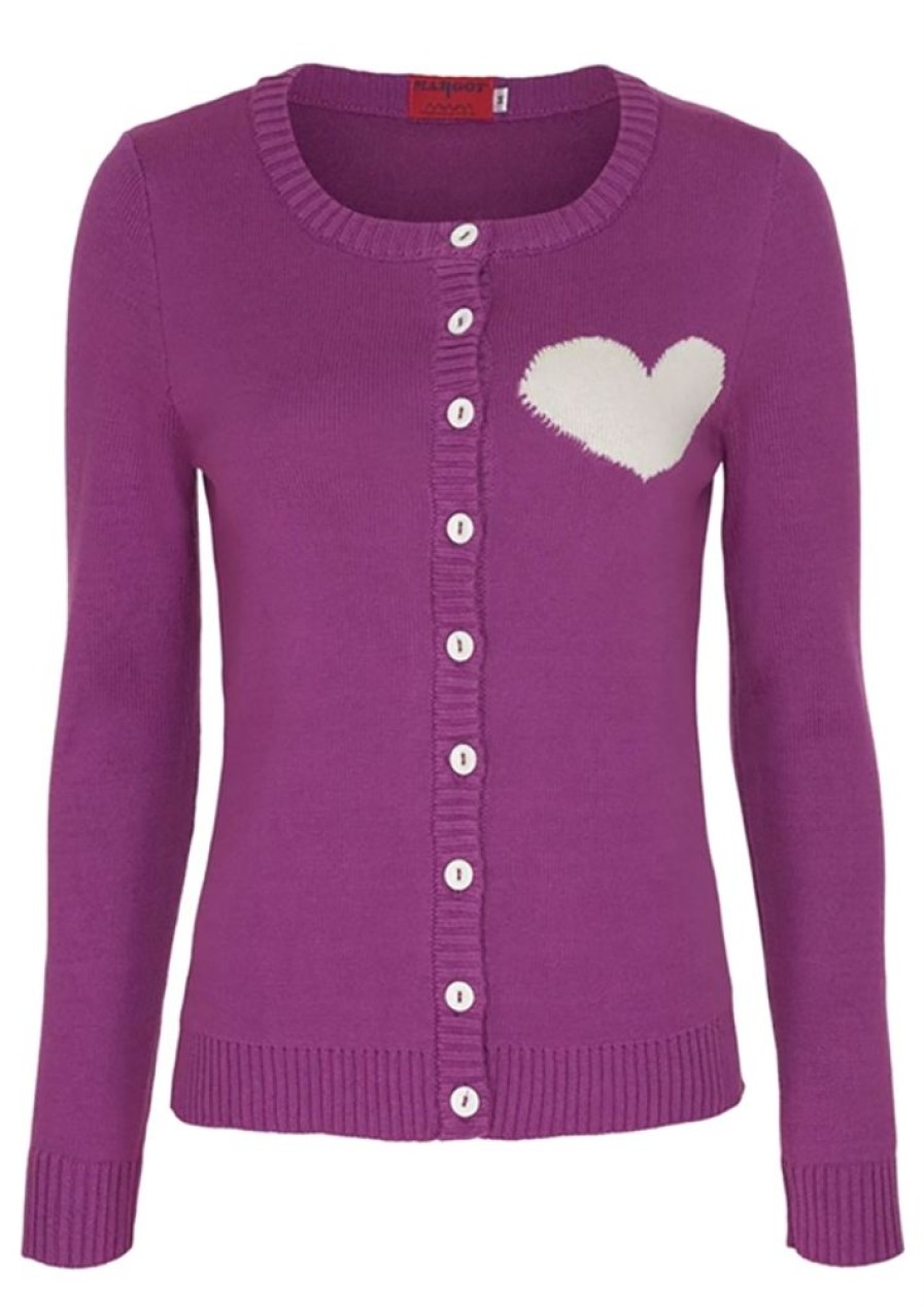 Cardigans & Strik Margot | Margot Cardigan Moloko Purplelove No 1510