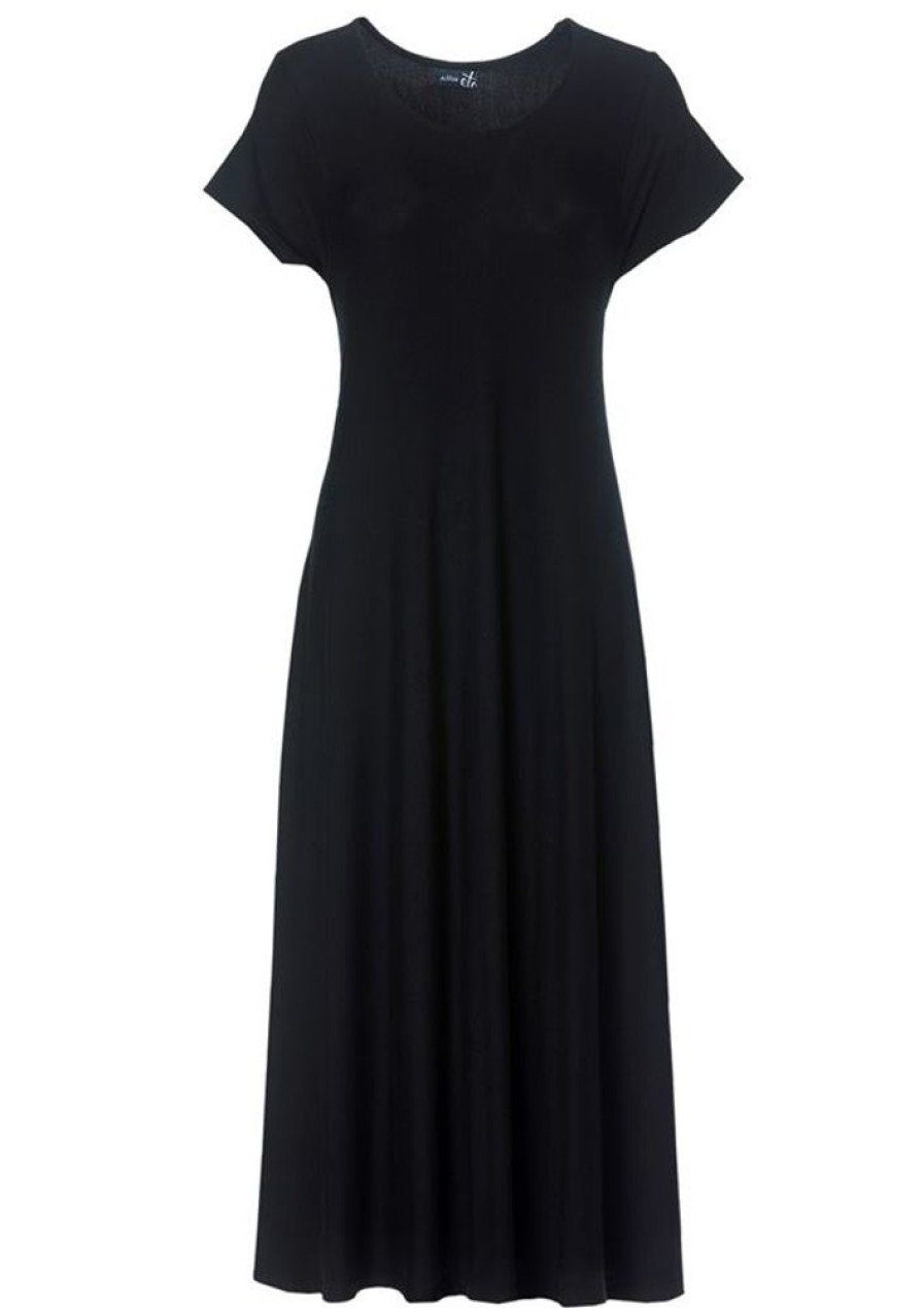 Kjoler du Milde etc. | Du Milde Etc Maxikjole Etbluebell Black