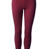 Stromper & Tights du Milde | Du Milde Leggings Long Dark Cherry