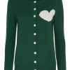 Cardigans & Strik Margot | Margot Cardigan Emerald Greenlove No 1513