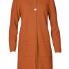 Cardigans & Strik du Milde etc. | Du Milde Etc Strik Cardigan Daisy Burned Orange