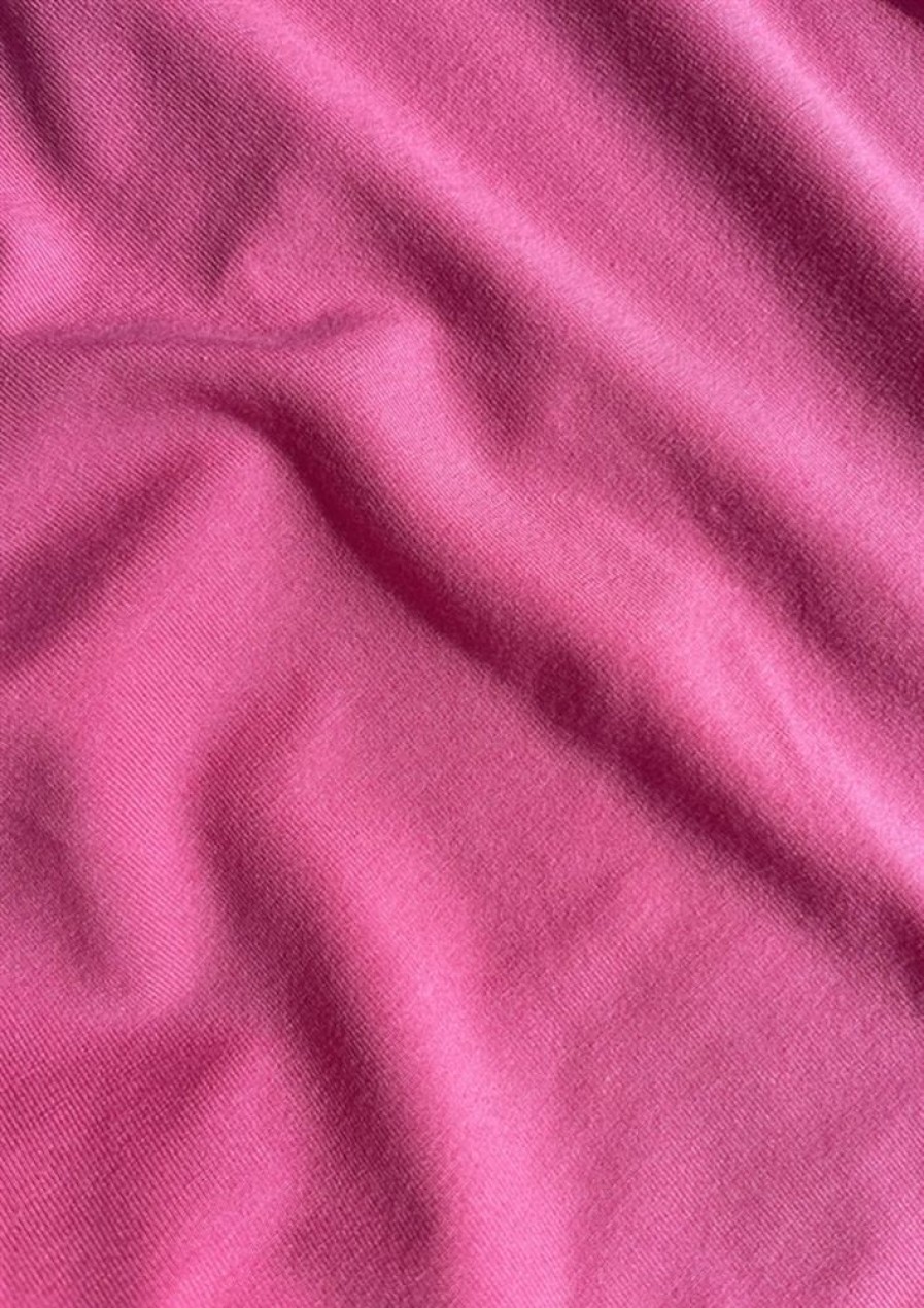 Toppe & T-Shirts du Milde | Du Milde T-Shirt Alberta Basic Short Sleeve Bubblegum