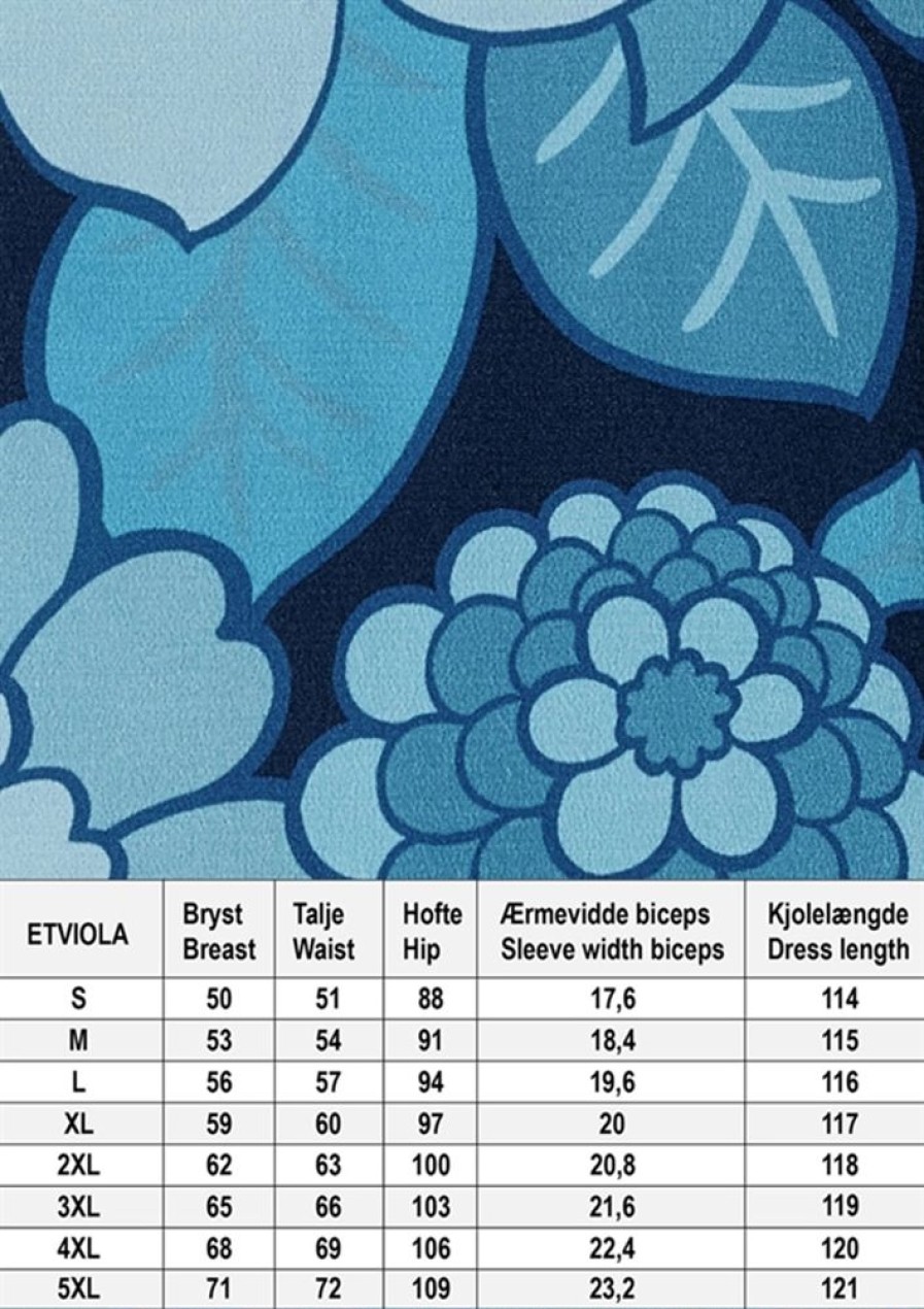 Baeredygtighed du Milde etc. | Du Milde Etc Kjole The Blue Garden Etviola