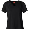 Toppe & T-Shirts du Milde | Du Milde Bluse Petra Basic Black