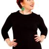 Toppe & T-Shirts Cissi och Selma | Cissi Och Selma Bluse Agnes Top Svart