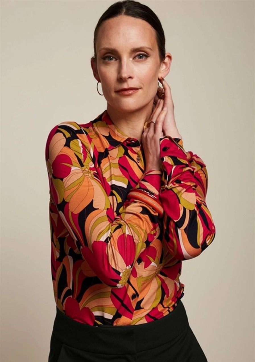 Bluser & Skjorter King Louie | King Louie Bluse Blouse Adore Black