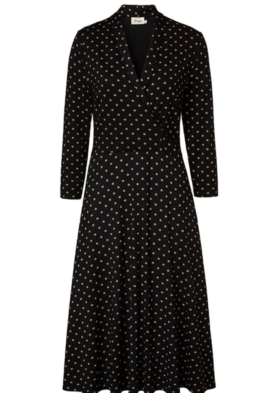 Kjoler Jumperfabriken | Jumperfabriken Kjole Winona Dress Black