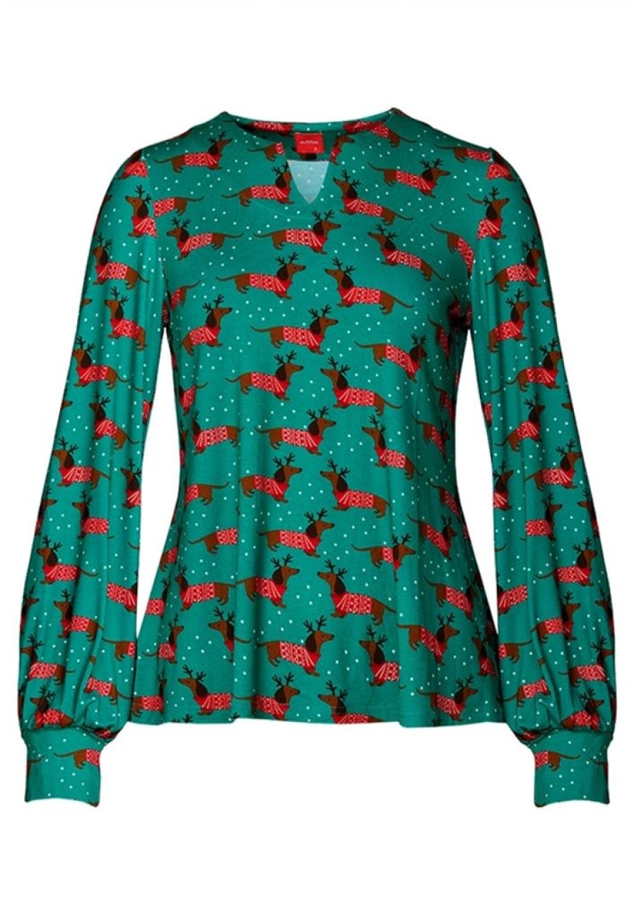 Bluser & Skjorter du Milde | Du Milde Bluse Daxl Christmas Dualberta