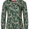 Bluser & Skjorter du Milde | Du Milde Bluse Dualbertas Green Flow