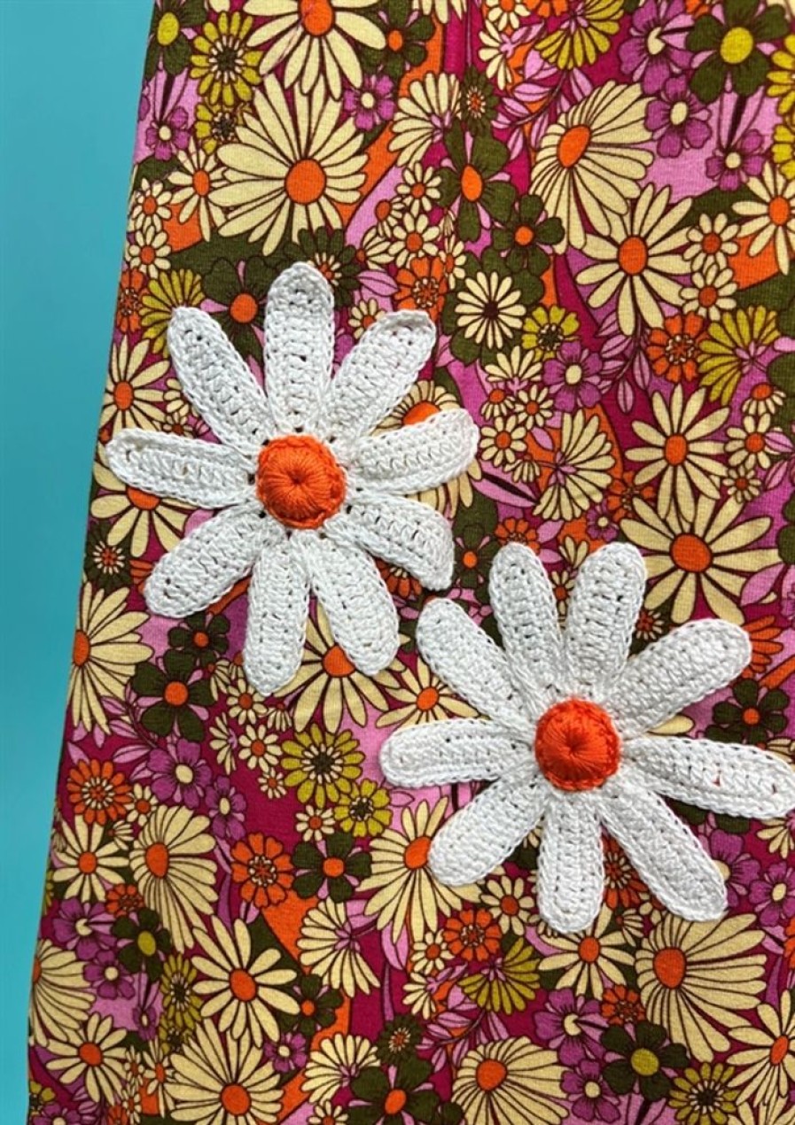 Kjoler du Milde | Du Milde Kjole Happy Daisies Duella Light