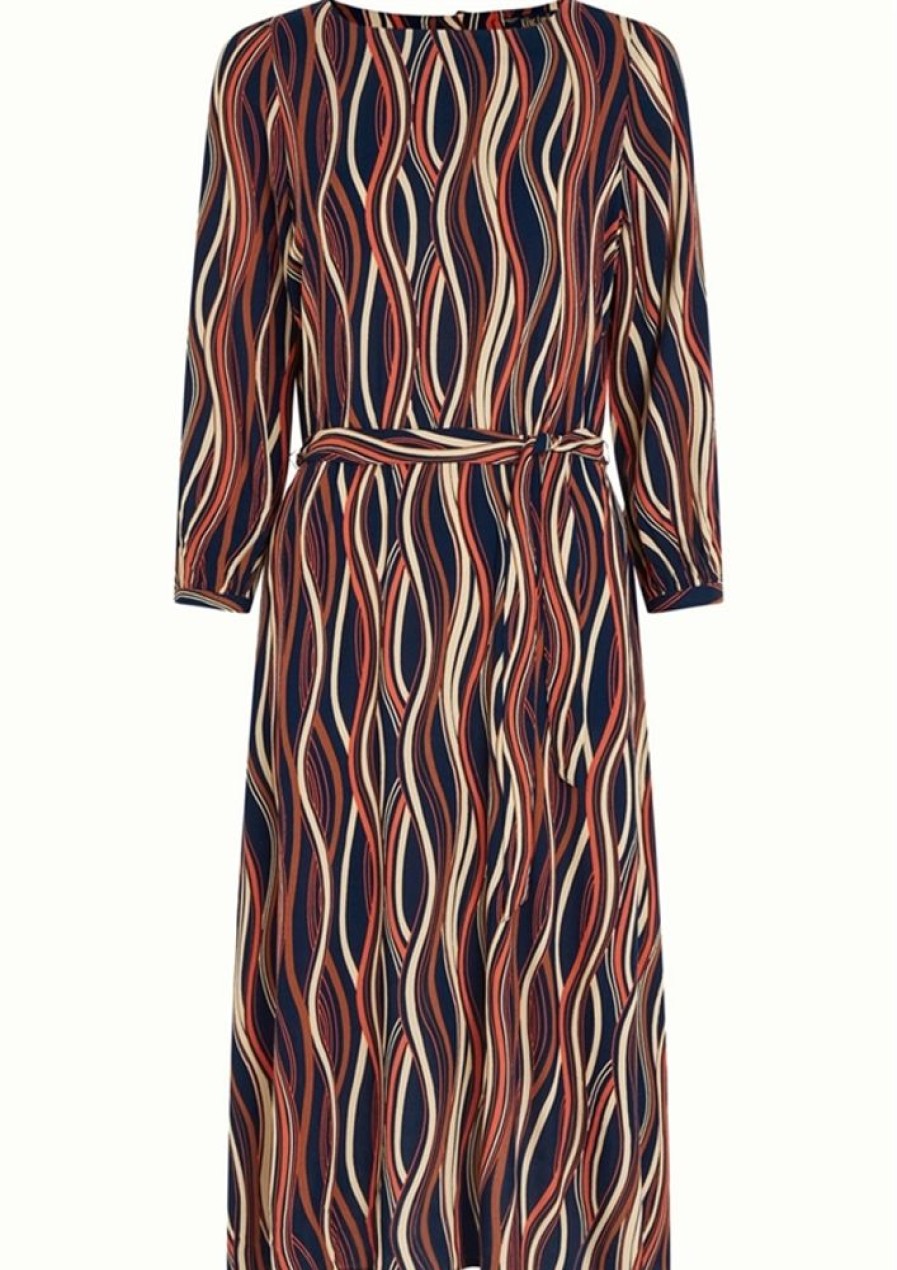 Kjoler King Louie | King Louie Kjole Betty Dress Merrill Blue