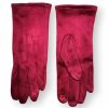 Torklaeder, Huer & Handsker Just D Lux | Just D'Lux Handsker W7-0011 Burgundy
