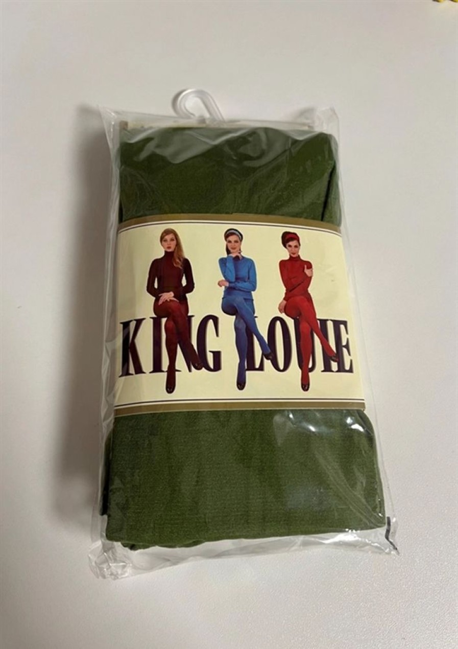 Stromper & Tights King Louie | King Louie Strompebukser Solid Olive Green