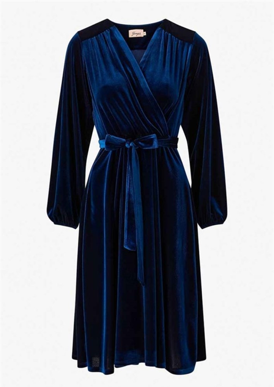 Kjoler Jumperfabriken | Jumperfabriken Kjole Milena Dress Navy