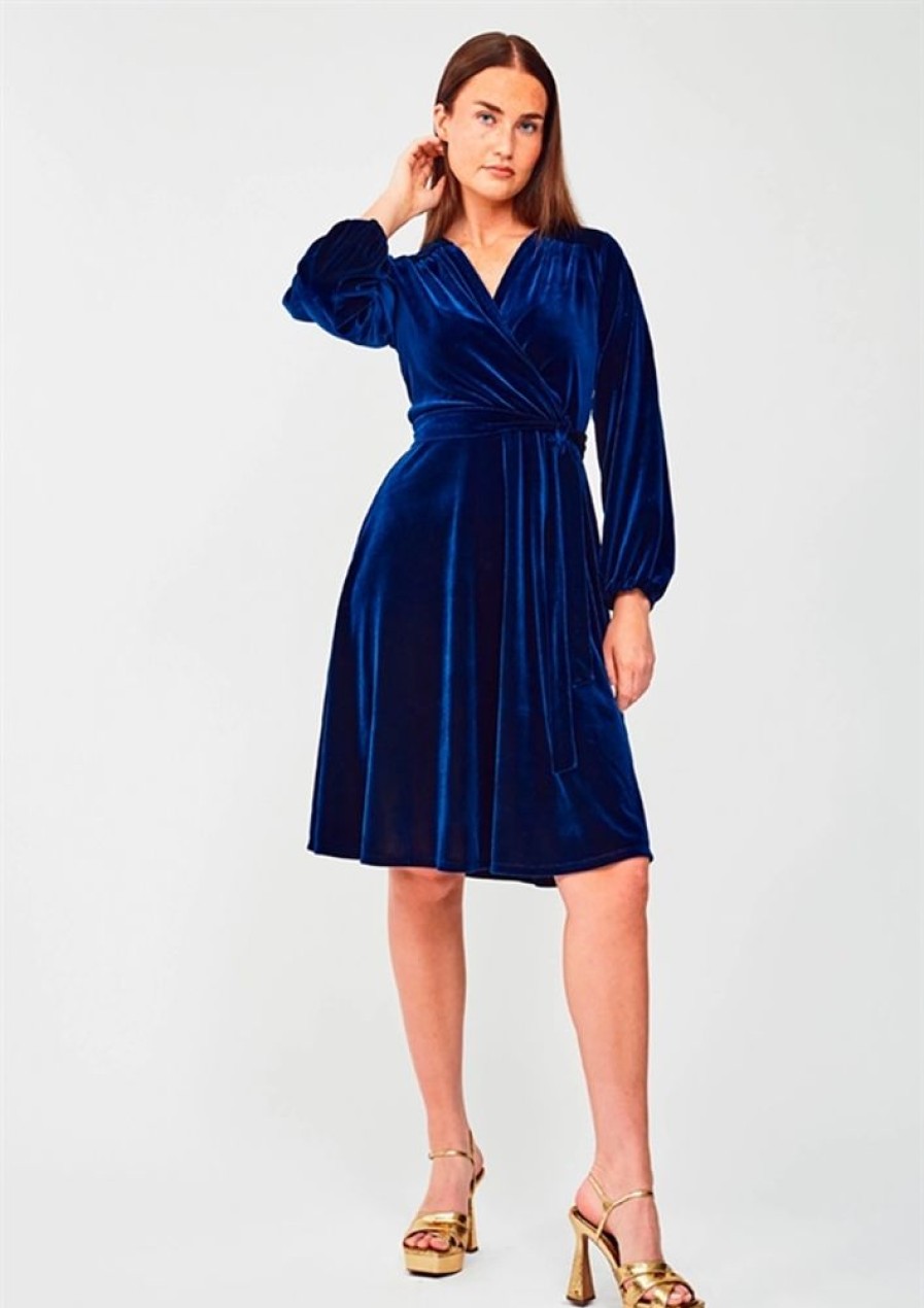 Kjoler Jumperfabriken | Jumperfabriken Kjole Milena Dress Navy