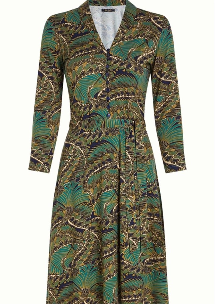 Kjoler King Louie | King Louie Kjole Emmy Dress Venus Blue