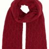Torklaeder, Huer & Handsker King Louie | King Louie Torklaede Scarf Ajour Borgo Carbernet Red
