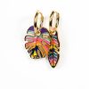 Smykker Margot | Margot Oreringe Rainbow Leafs