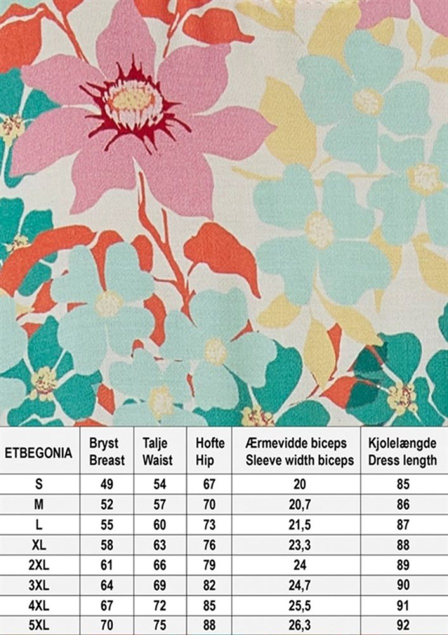 Kjoler du Milde etc. | Du Milde Etc Kjole Soft Flower Etbegonia