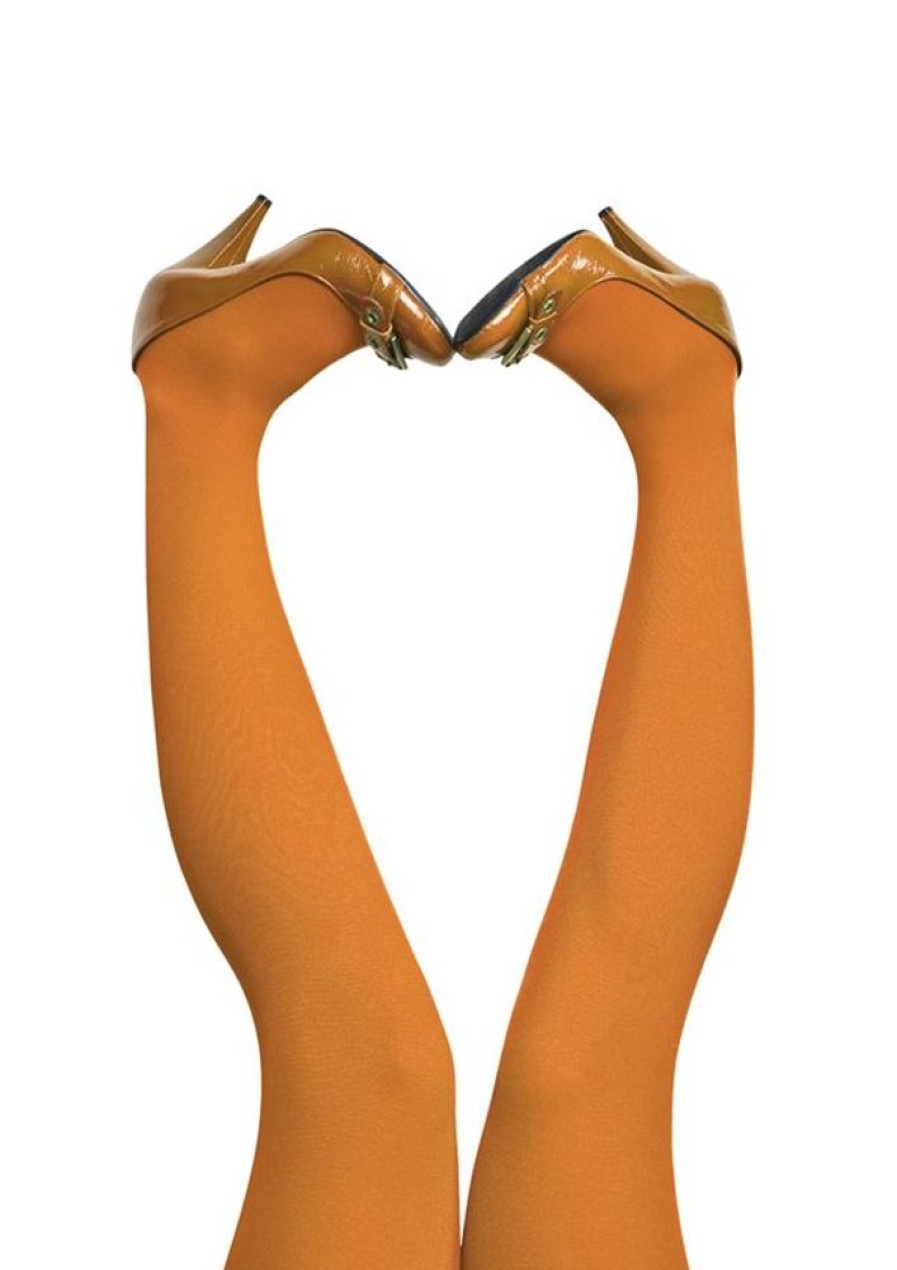 Stromper & Tights du Milde | Du Milde Strompebukser Pumpkin 60 Denier