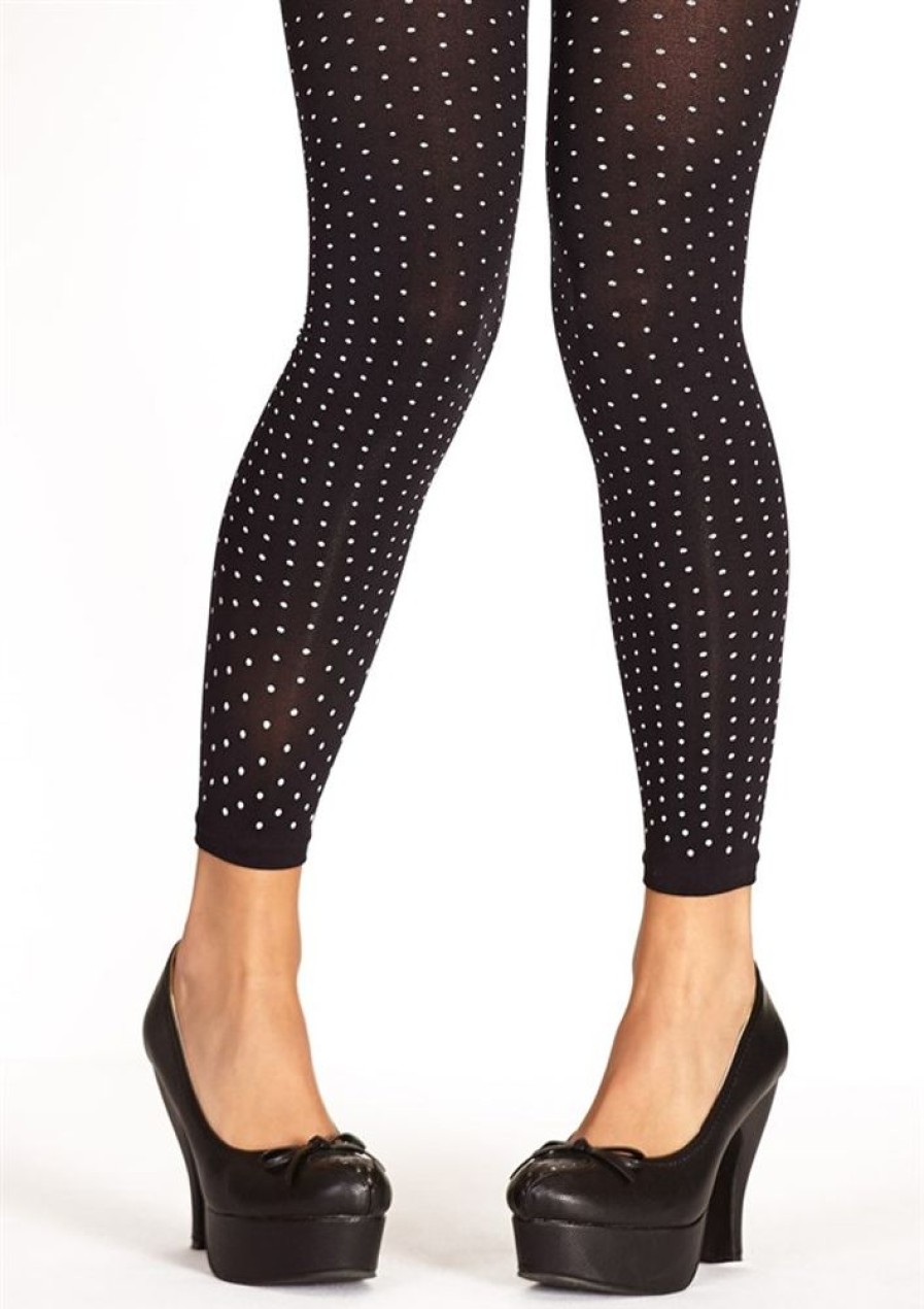 Basics Margot | Margot Leggings Dot Weedees Blacks No 1988