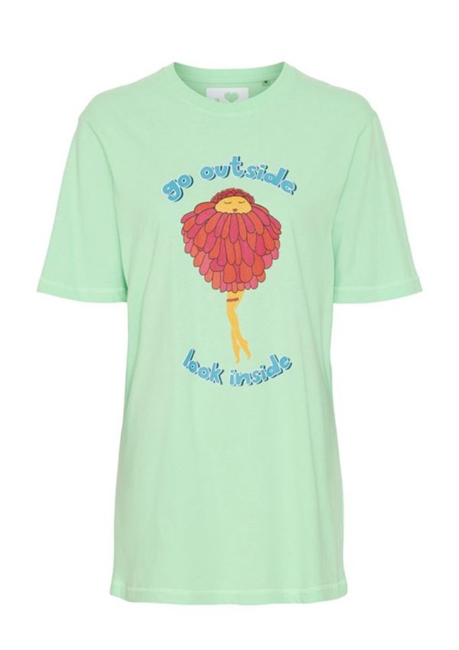 Toppe & T-Shirts Margot | Margot T-Shirt Go Outside No 7158