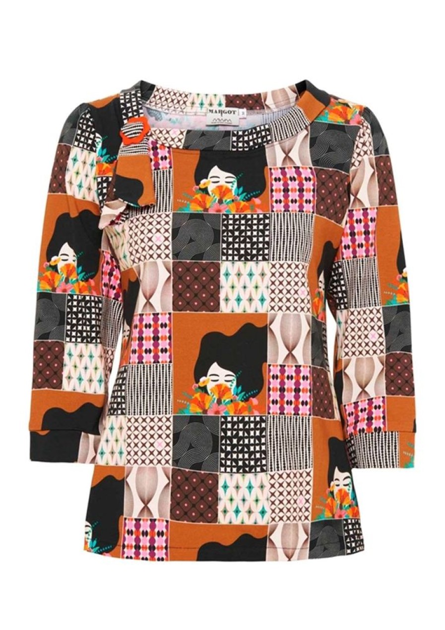 Toppe & T-Shirts Margot | Margot Bluse Mindy Montage