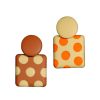 Smykker Margot | Margot Oreringe Opposites Choko&Cream