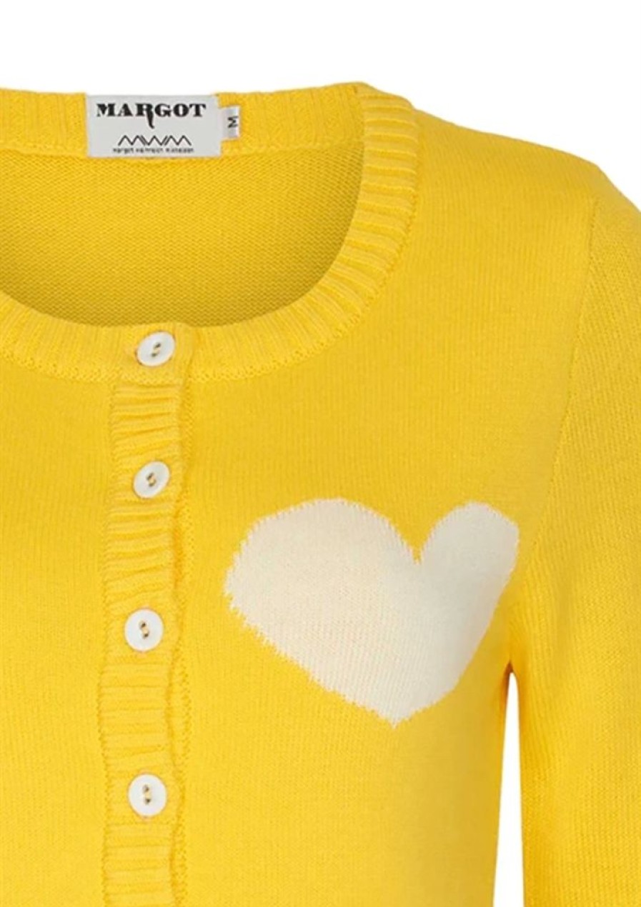 Cardigans & Strik Margot | Margot Cardigan Sunny Lemonlove No 1511