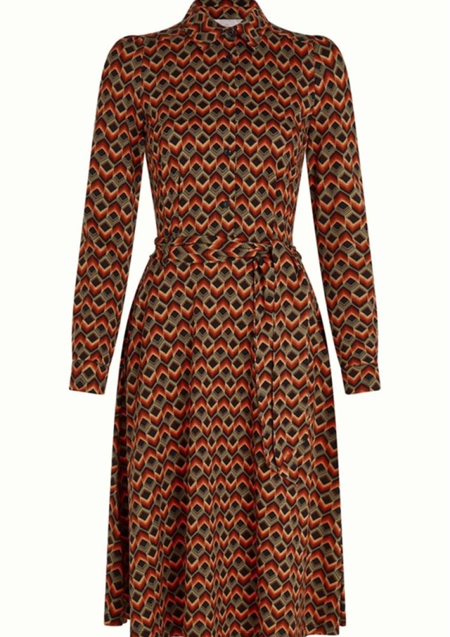 Baeredygtighed King Louie | King Louie Kjole Sheeva Dress Quentin Black
