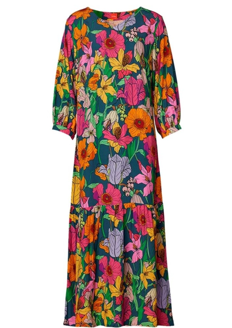 Baeredygtighed du Milde | Du Milde Kjole Colourful Poppies Duchristina