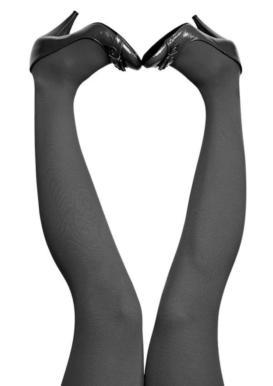Stromper & Tights du Milde | Du Milde Strompebukser Grey Clouds 60 Denier