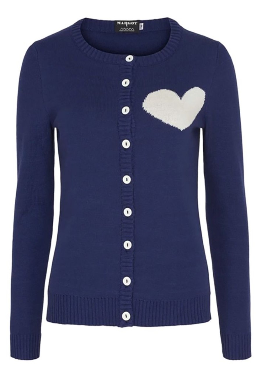 Cardigans & Strik Margot | Margot Cardigan Berry Bluelove No 1505