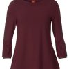 Bluser & Skjorter du Milde | Du Milde Bluse Alberta Basic Dark Cherry