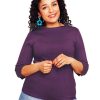 Toppe & T-Shirts Cissi och Selma | Cissi Och Selma Bluse Agnes Top Lila
