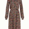 Baeredygtighed King Louie | King Louie Kjole Viviana Dress Meadow Black
